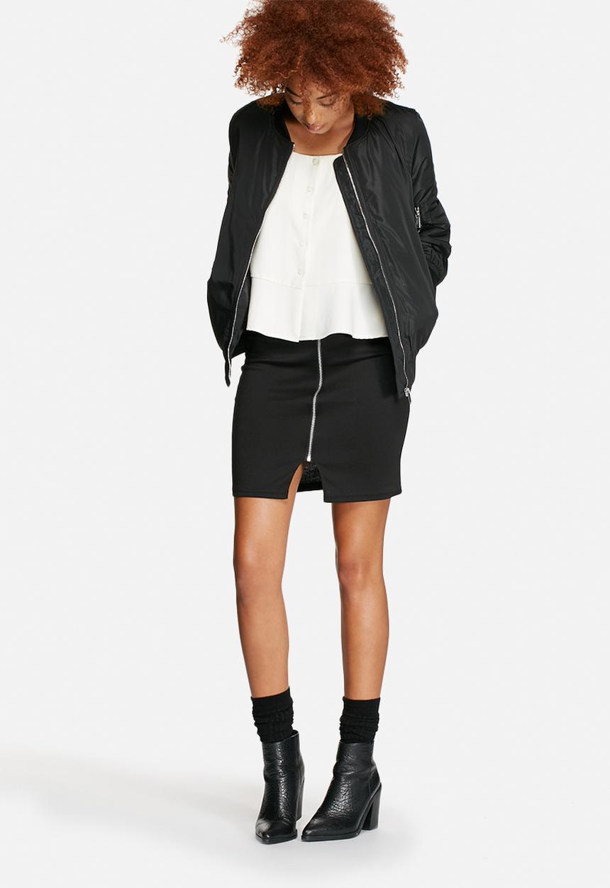 VILA - Tinny Pencil Zip Skirt