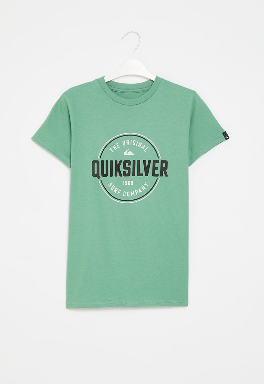 Quiksilver - Circle up short sleeve youth - frosty spruce