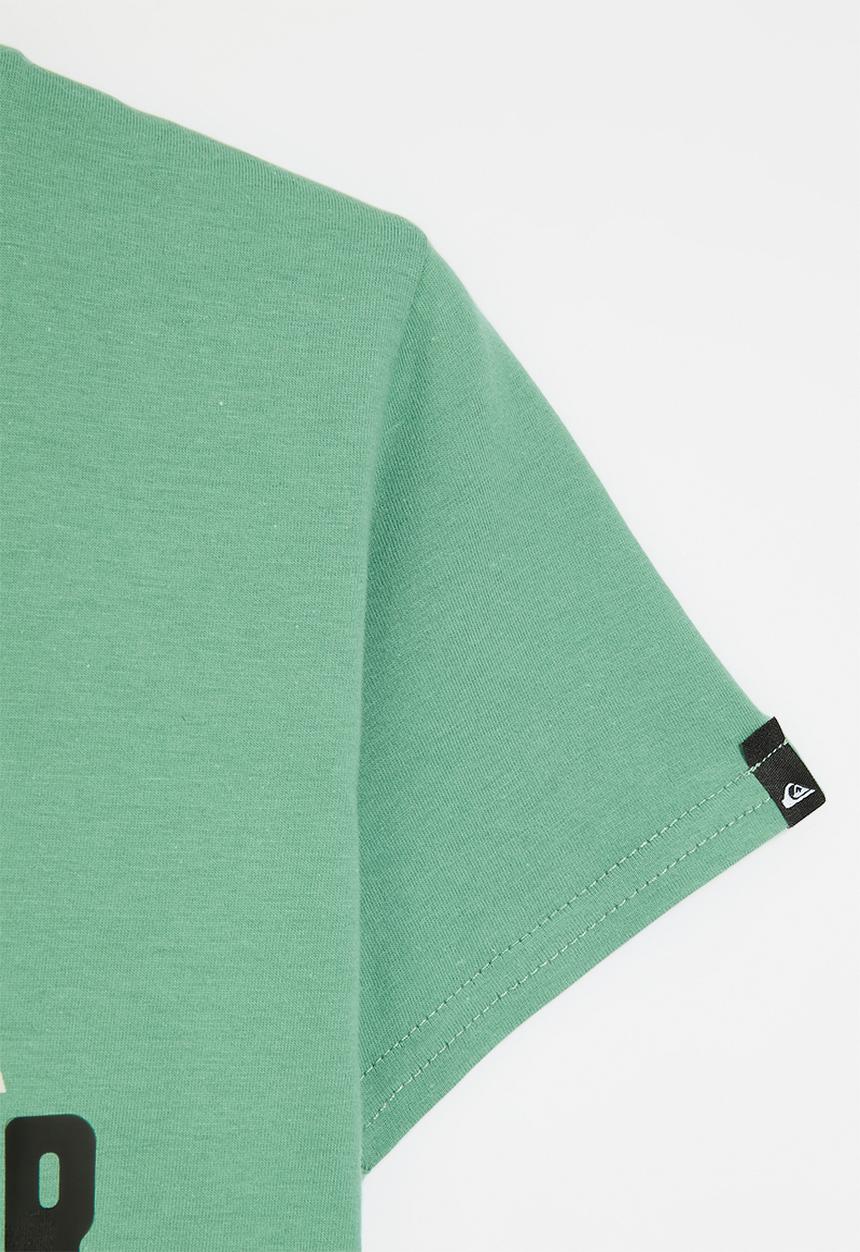 Quiksilver - Circle up short sleeve youth - frosty spruce