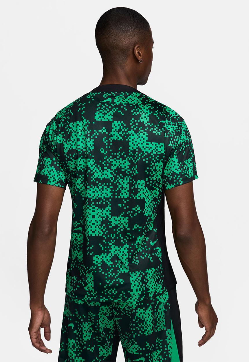 Nike - Dri-FIT Academy pr s/s graphic top - stadium green/black/white