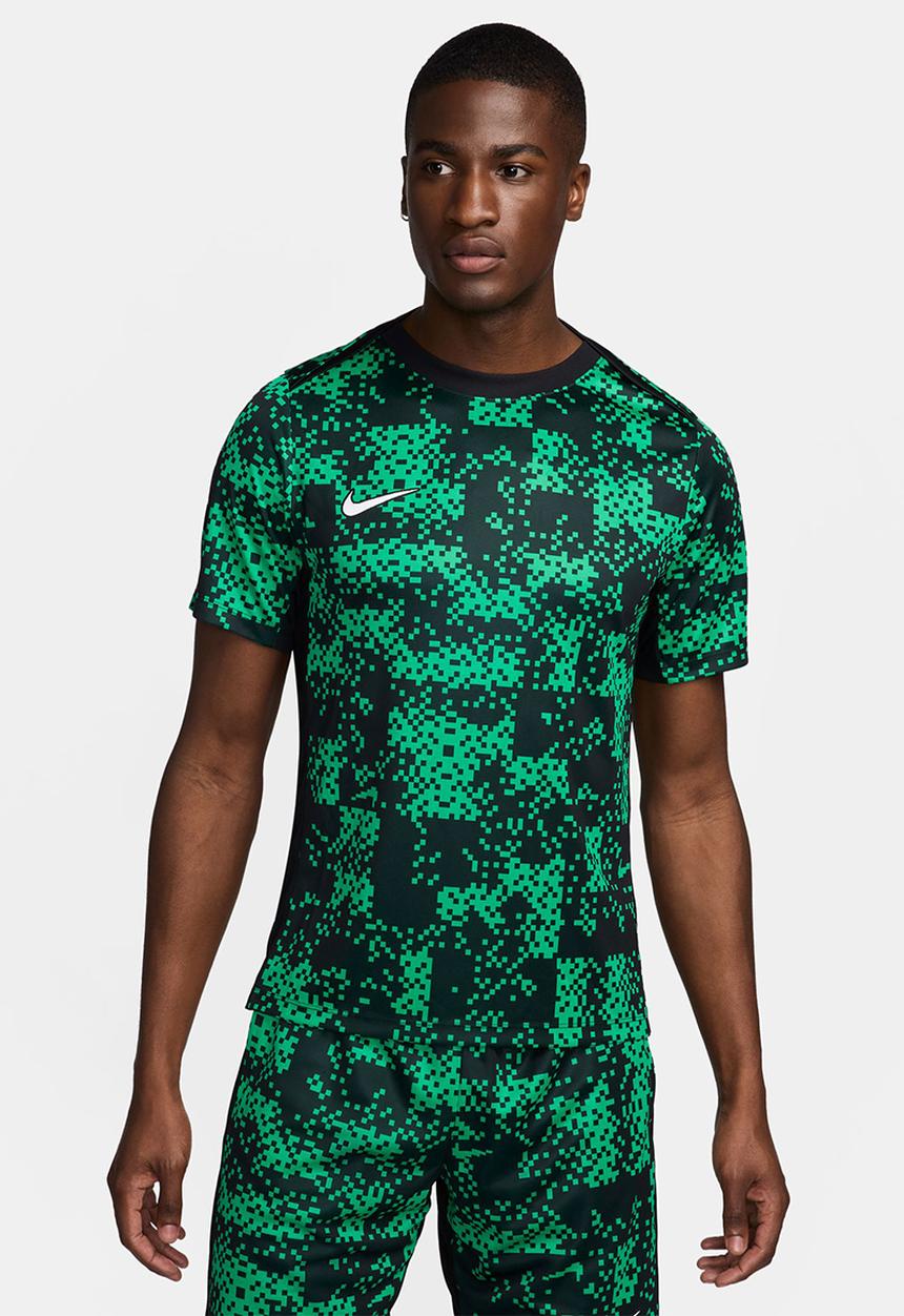 Nike - Dri-FIT Academy pr s/s graphic top - stadium green/black/white