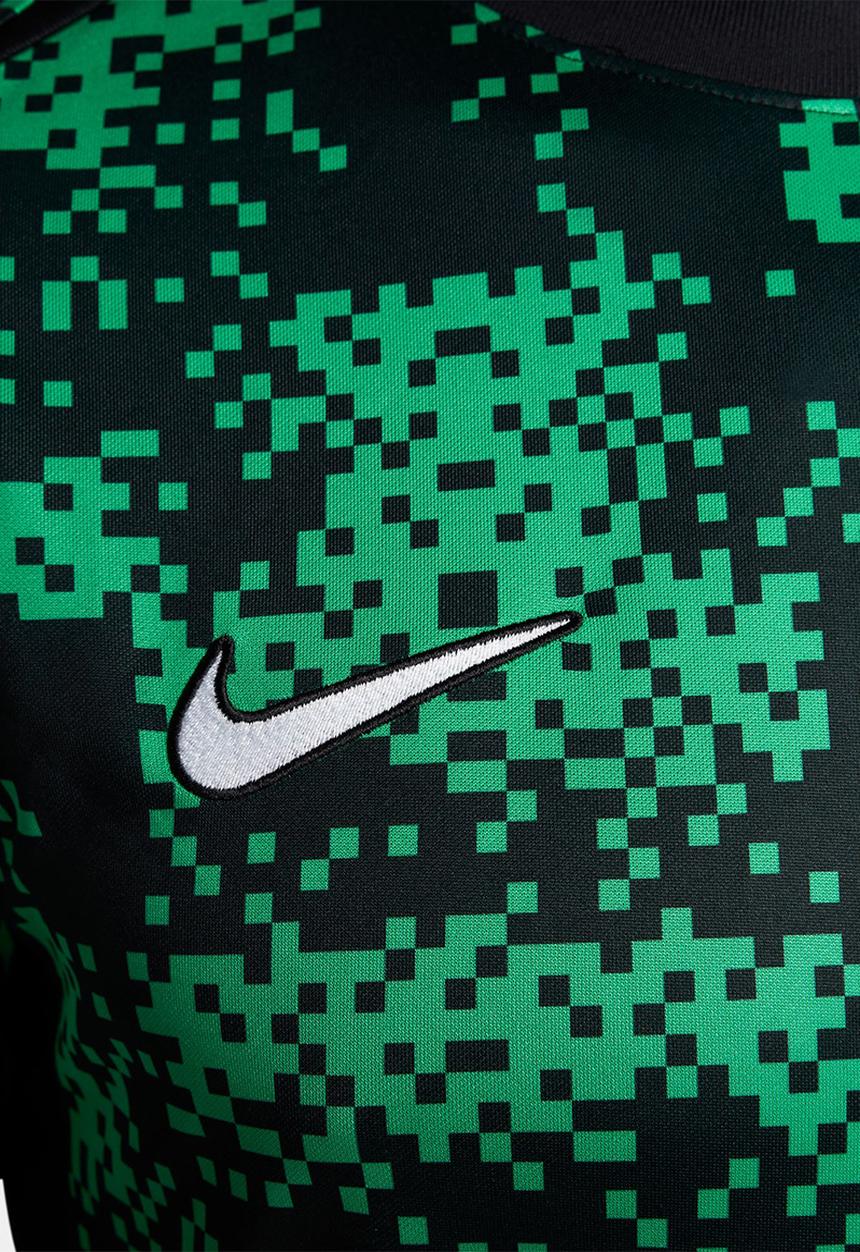 Nike - Dri-FIT Academy pr s/s graphic top - stadium green/black/white