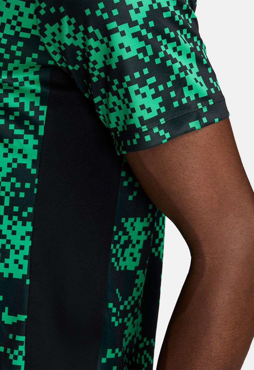 Nike - Dri-FIT Academy pr s/s graphic top - stadium green/black/white