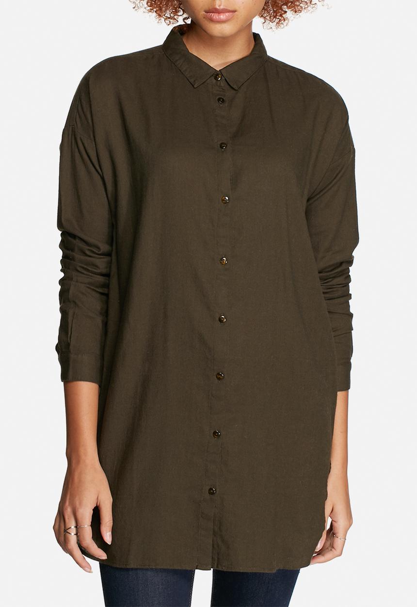 VILA - Liza Long Soft Shirt