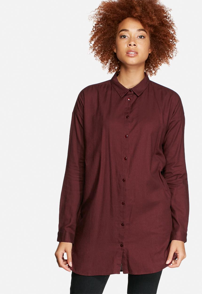 VILA - Liza Long Soft Shirt