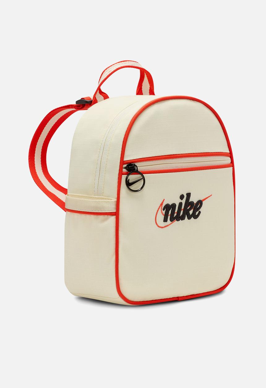 Nike - Mini backpack (6l) - coconut milk/picante red/black