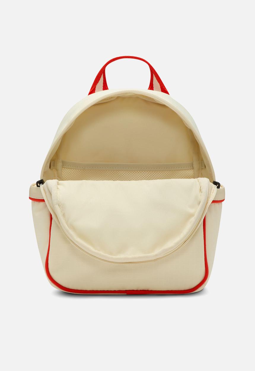 Nike - Mini backpack (6l) - coconut milk/picante red/black