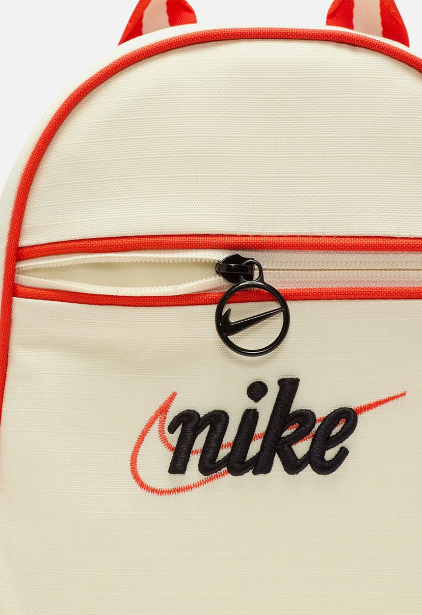 Nike - Mini backpack (6l) - coconut milk/picante red/black