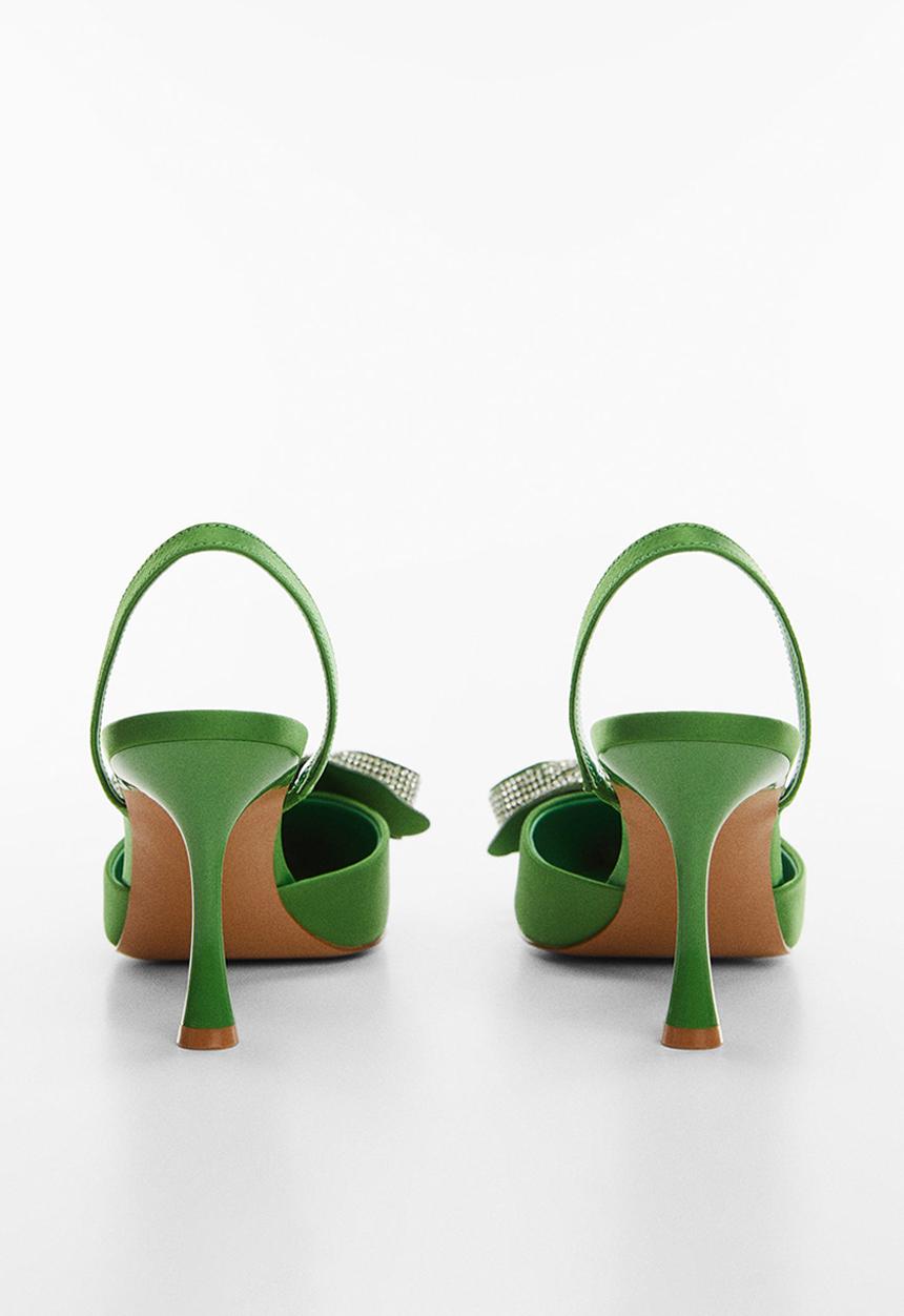 MANGO - Iris-a slingback court - green