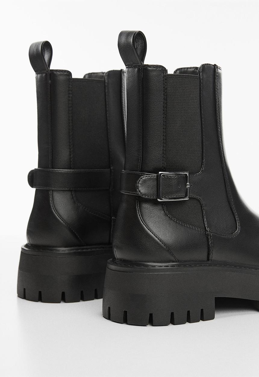 MANGO - Mice ankle boot - black