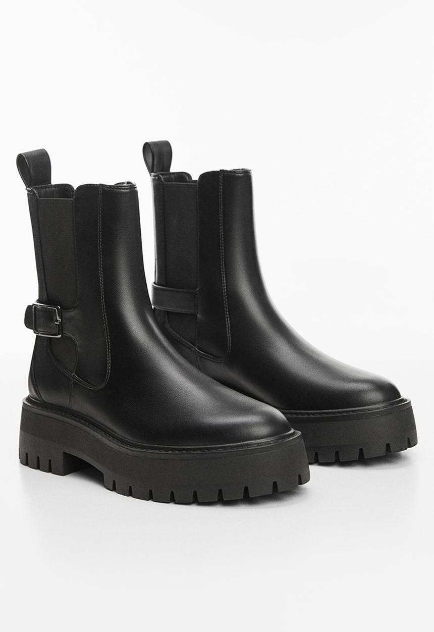 MANGO - Mice ankle boot - black