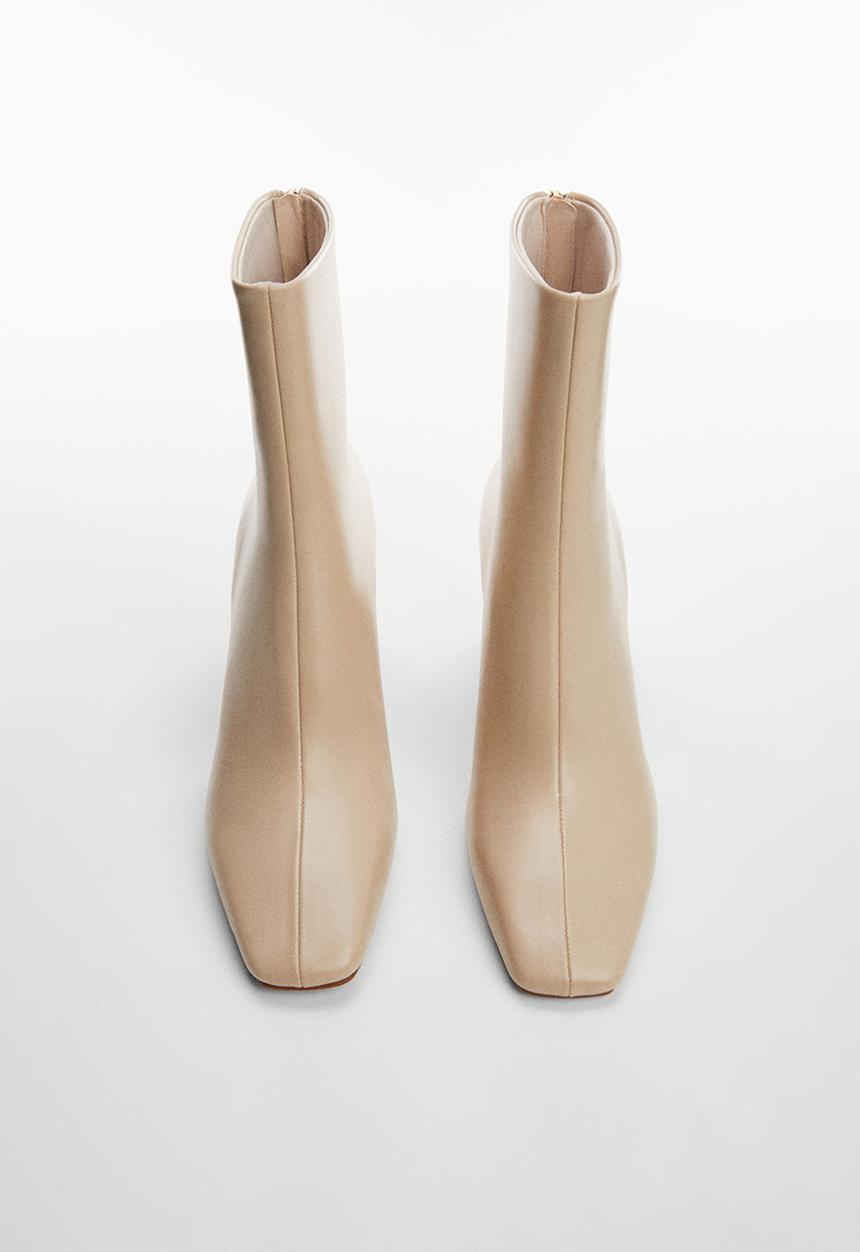 MANGO - Limo ankle boot - light beige