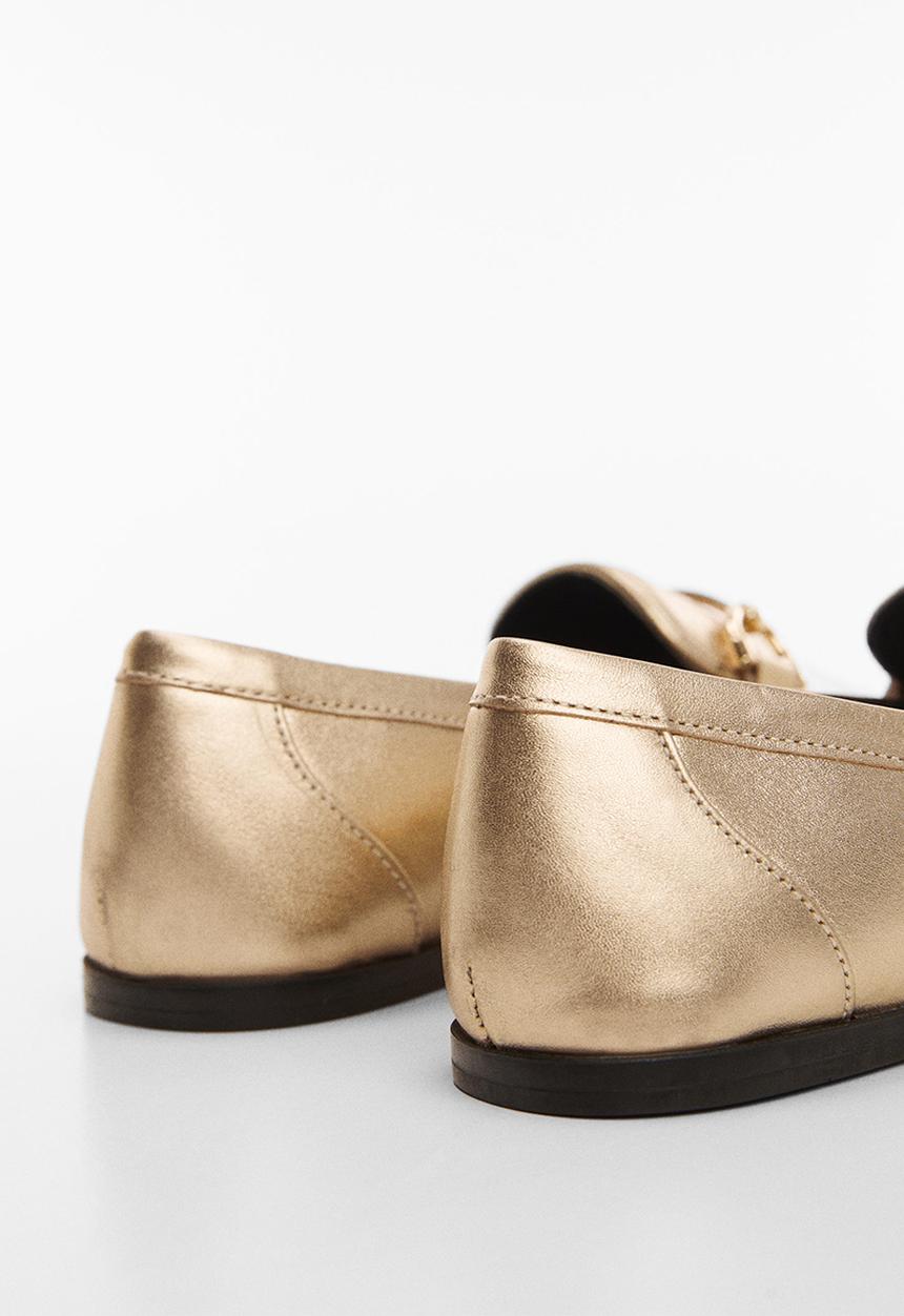 MANGO - Susan2 loafer - gold