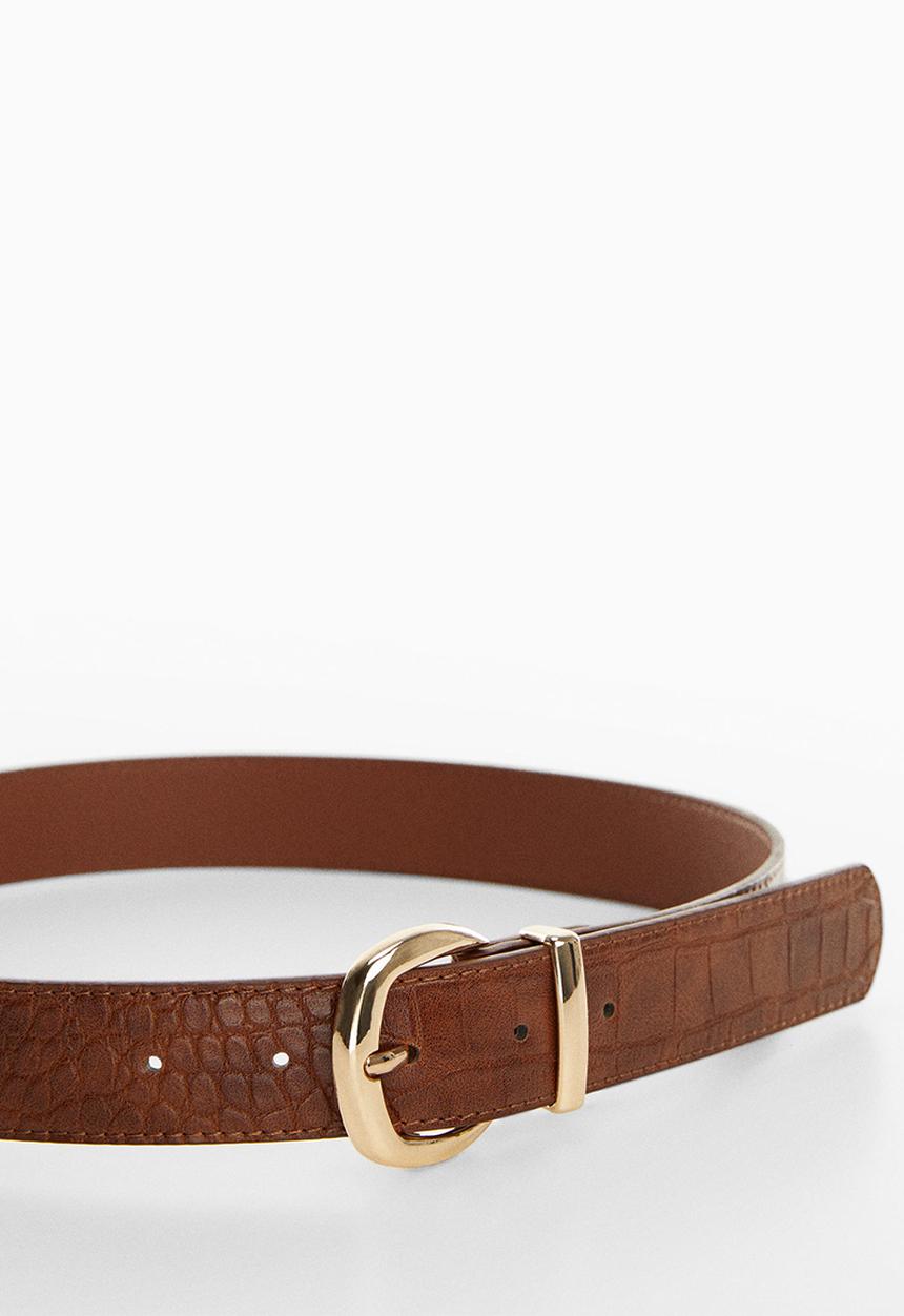 MANGO - Belt Nora - Brown