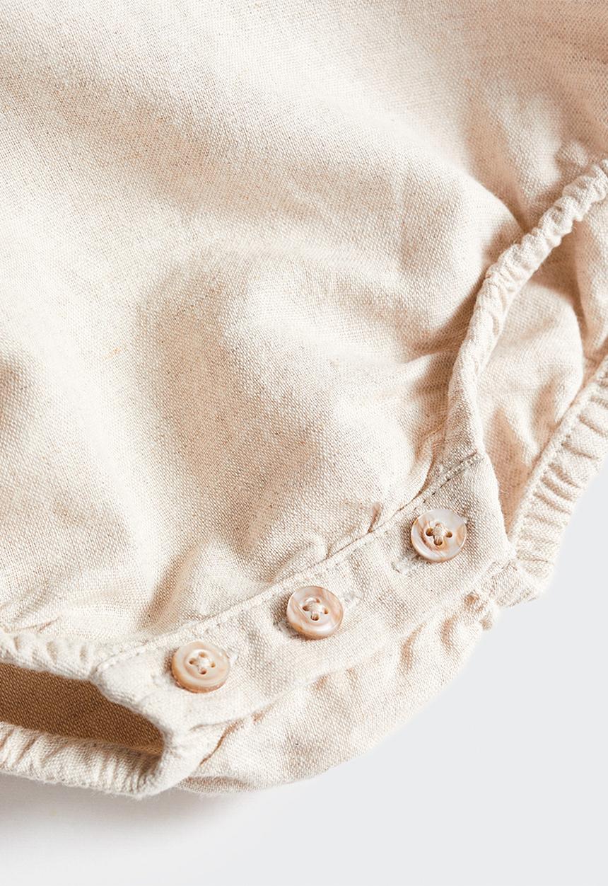 MANGO - Romper suit juan - beige