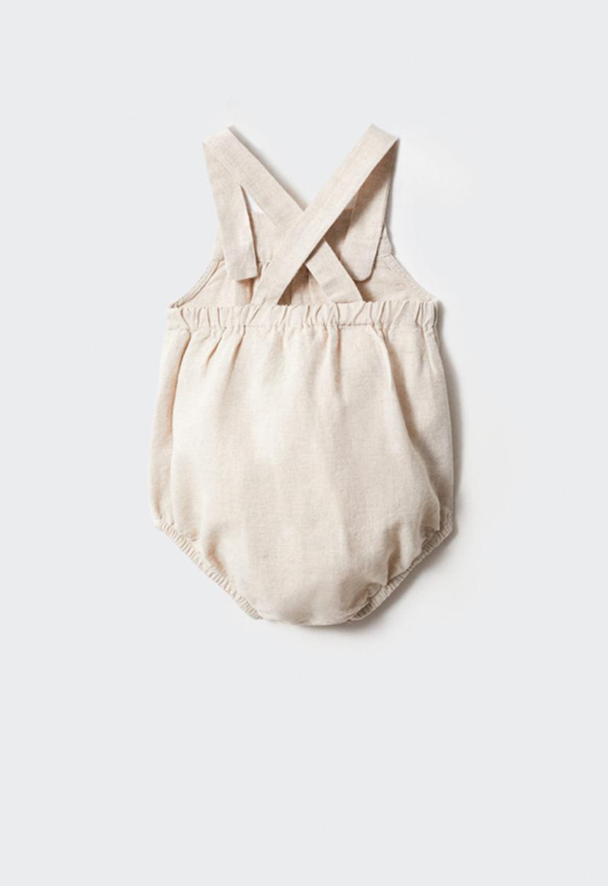 MANGO - Romper suit juan - beige