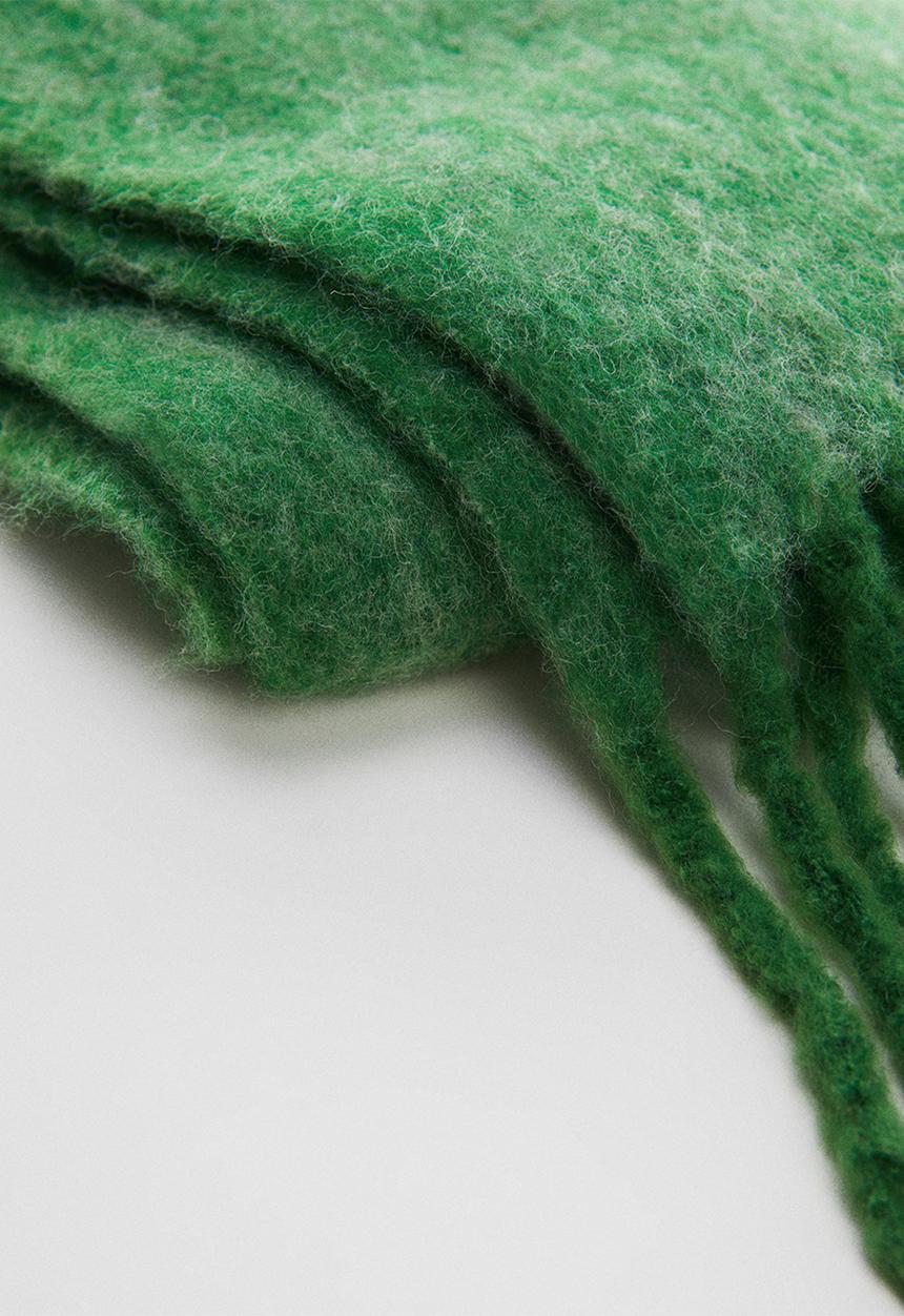 MANGO - Scarf oberon1 - green