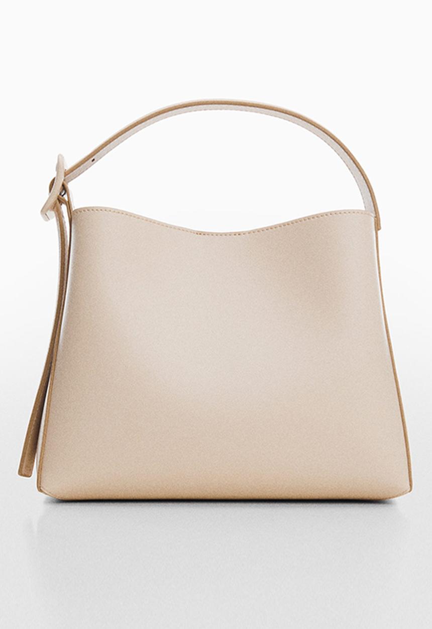 MANGO - Sack bag Winnie - Neutral