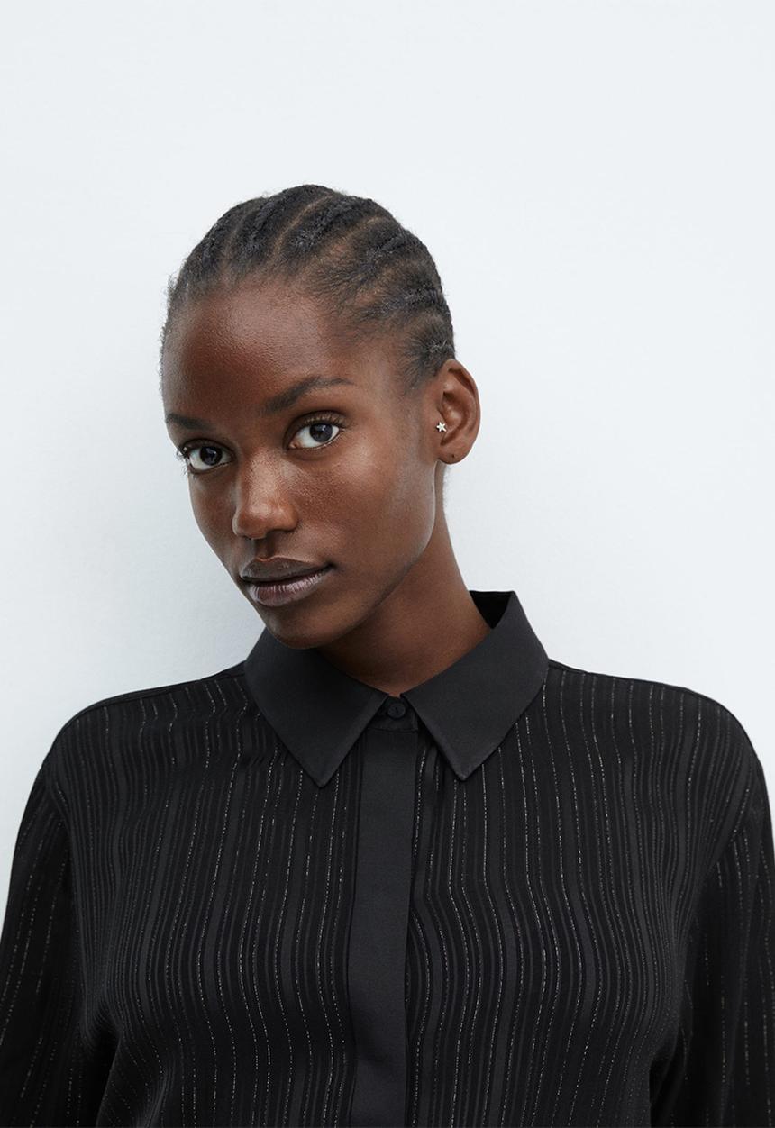 MANGO - Plus shirt barthes - black