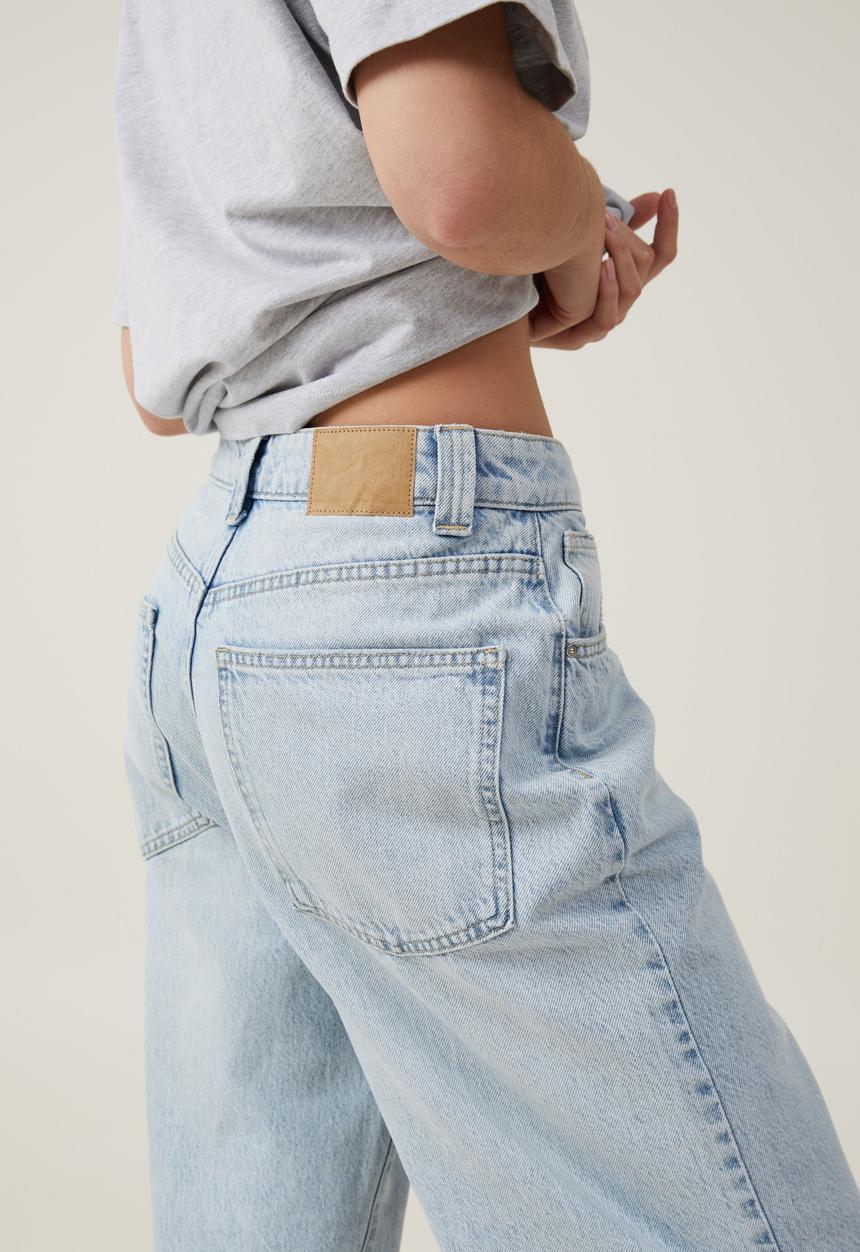 Cotton On - Super Baggy Jean - Palm Blue