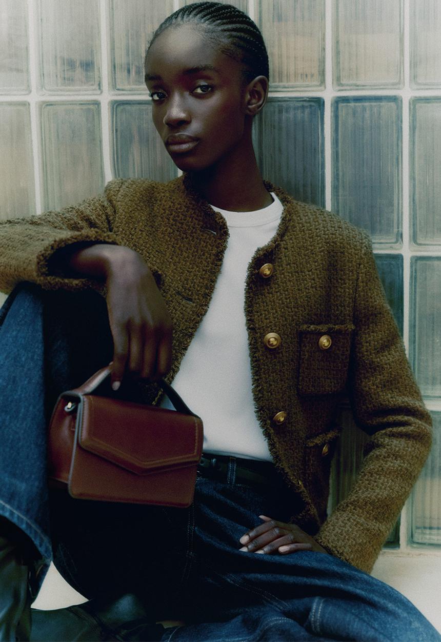 MANGO - Bag maggie-brown-30 - brown