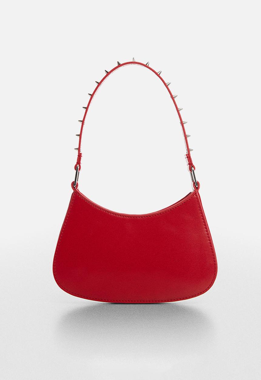 MANGO - Kenda shoulder bag - red