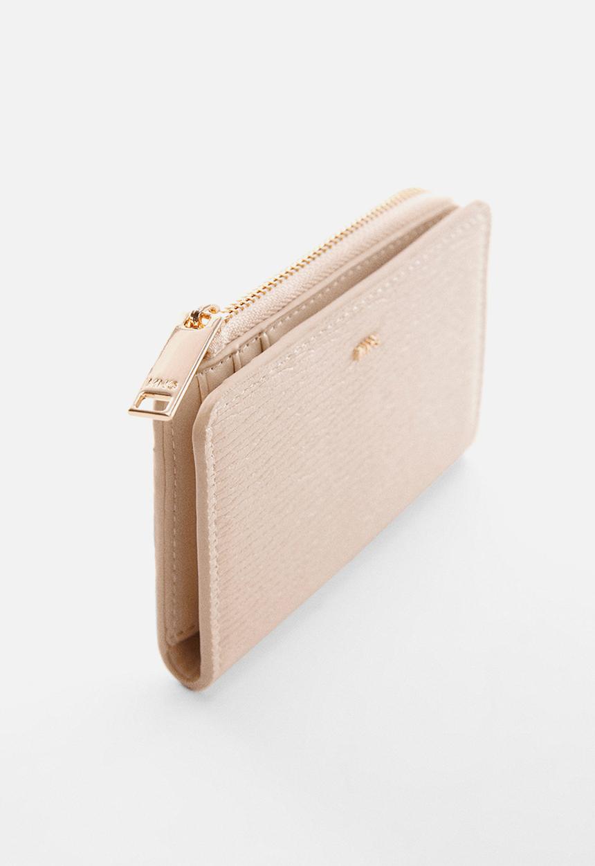 MANGO - Wallet mch kenda purse - natural