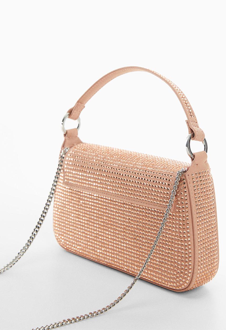 MANGO - Bag Selina - Light pastel pink