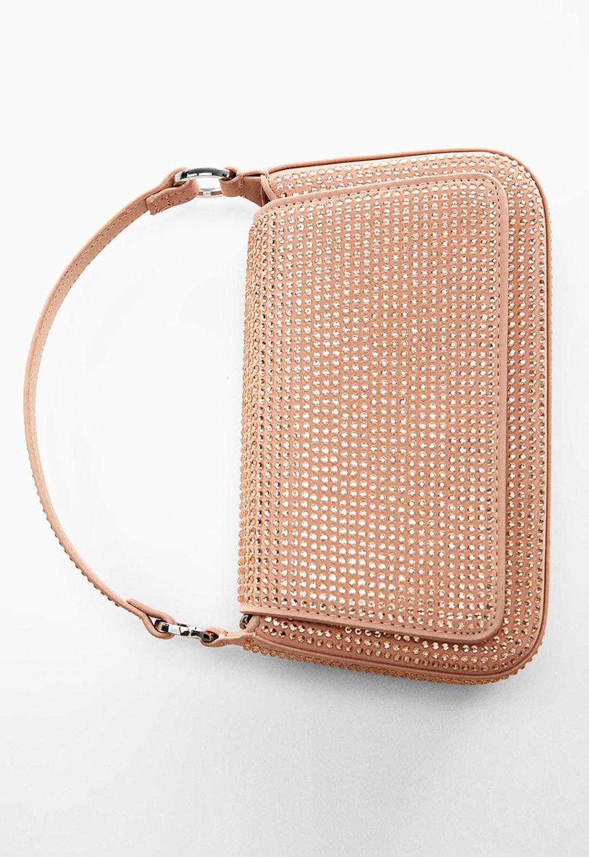 MANGO - Bag Selina - Light pastel pink