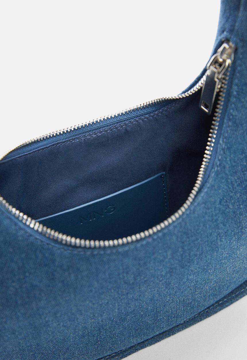 MANGO - Bag frida - open blue