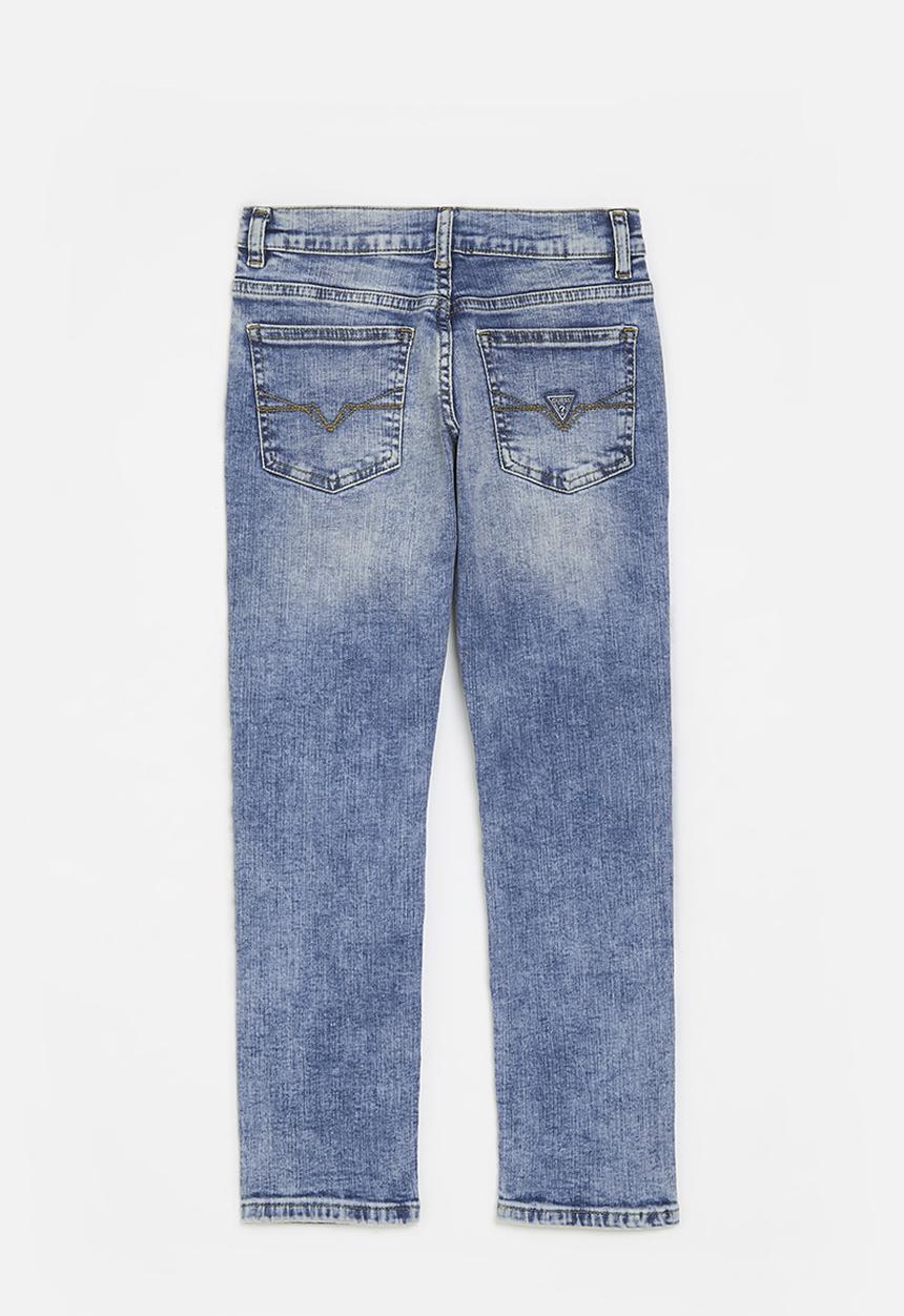 GUESS - Denim slim fit pants - blue