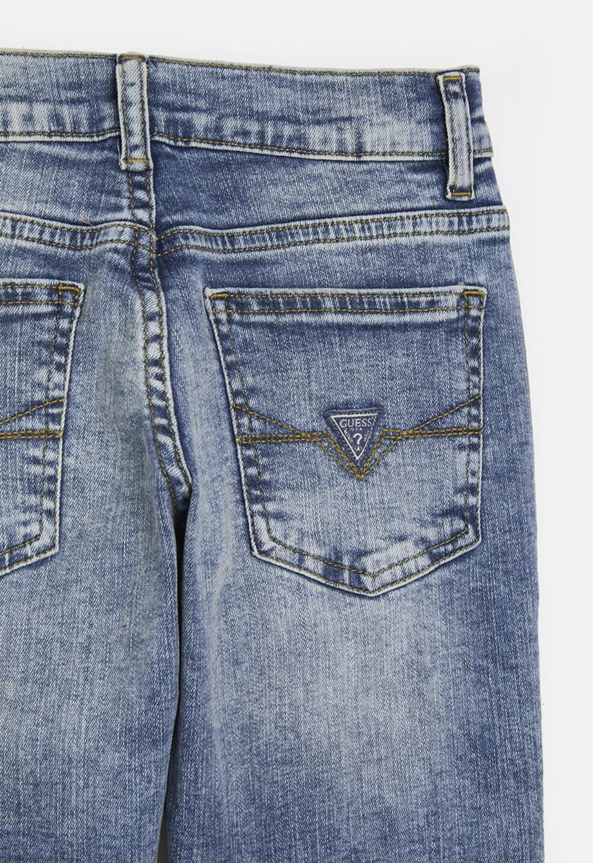 GUESS - Denim slim fit pants - blue