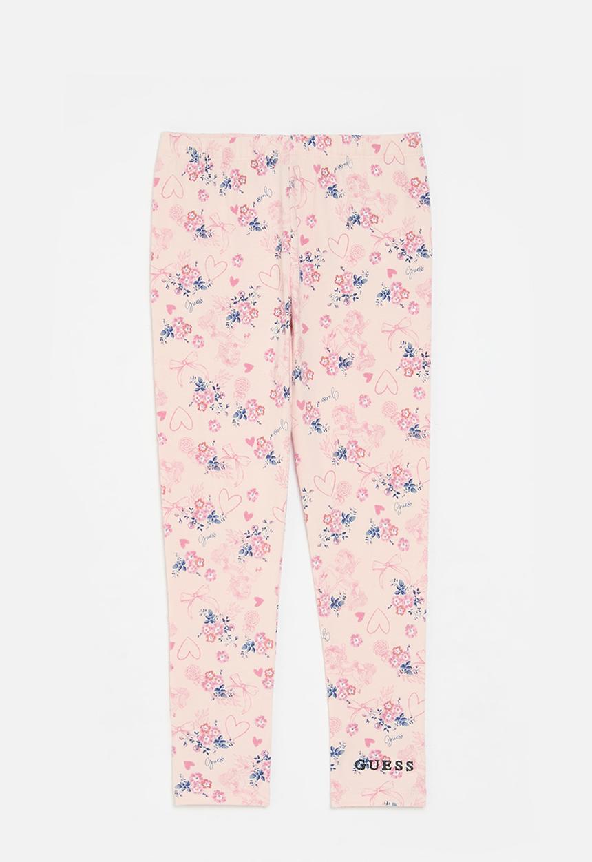 GUESS - Leggings - romantic pink floral print
