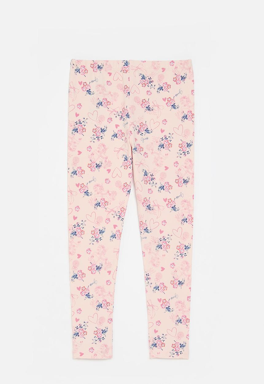 GUESS - Leggings - romantic pink floral print