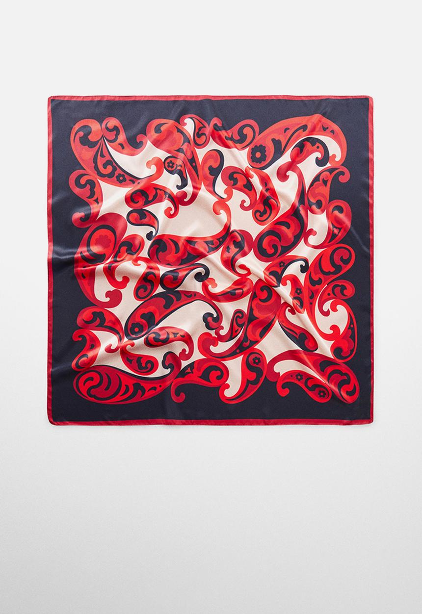 MANGO - Neck scarf Minos - Red