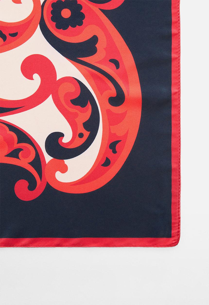 MANGO - Neck scarf Minos - Red