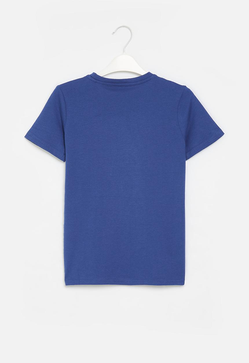 GUESS - Short sleeve T-shirt - blue maya