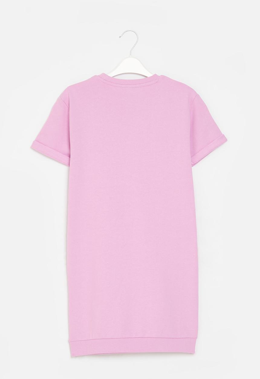 GUESS - Short sleeve active dress - soft rose