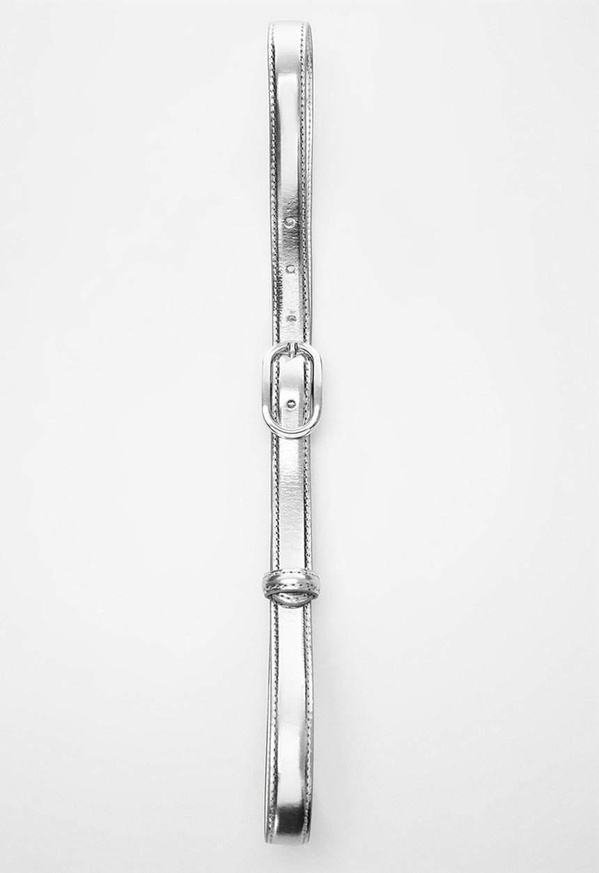 MANGO - Belt Massi - Silver