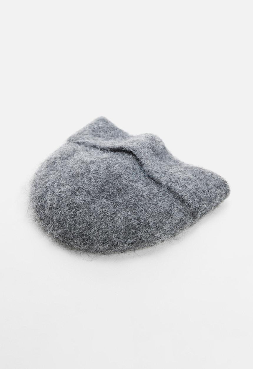 MANGO - Hat mochi - medium grey