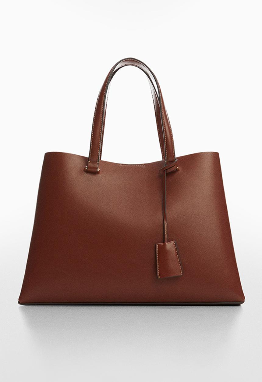 MANGO - Bag bello-cu - medium brown