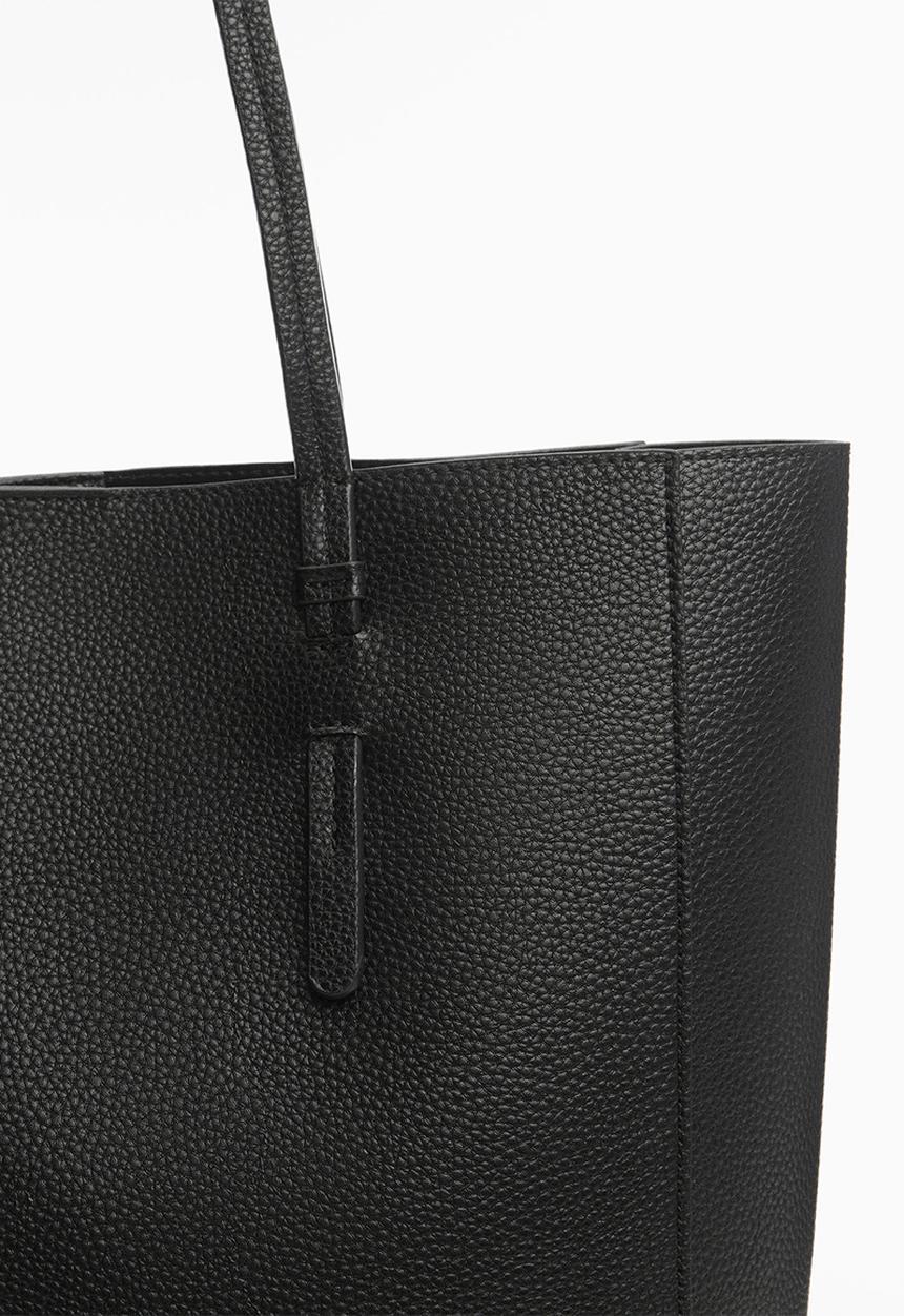 MANGO - Bag peonia -99 - black