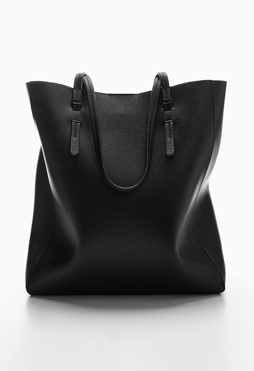 MANGO - Bag peonia -99 - black
