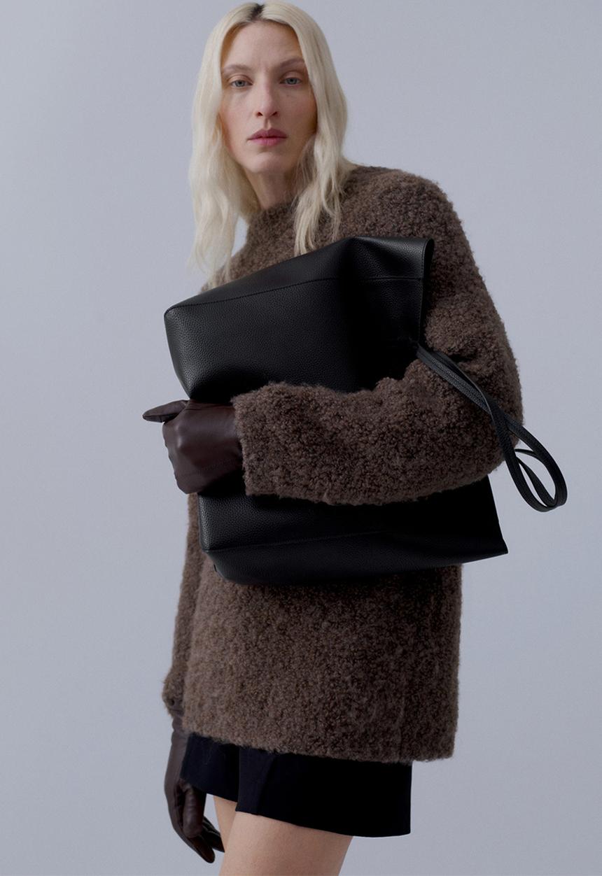 MANGO - Bag peonia -99 - black