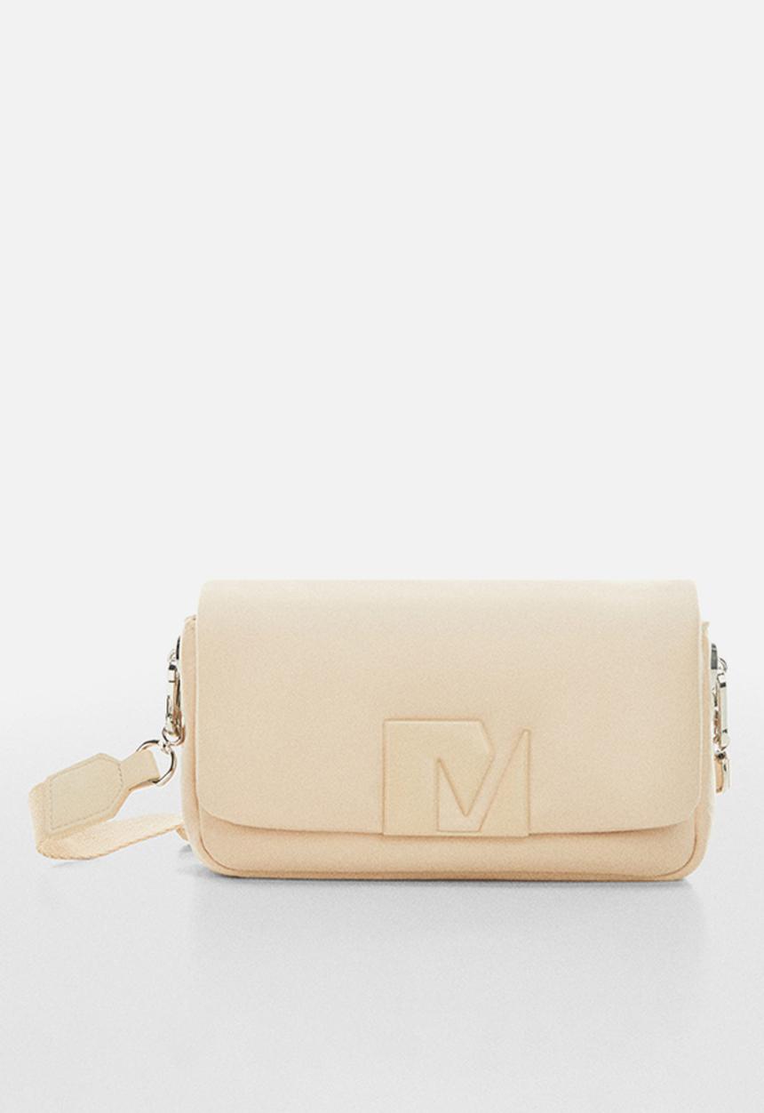 MANGO - Bag mch kenda Top handle - Natural