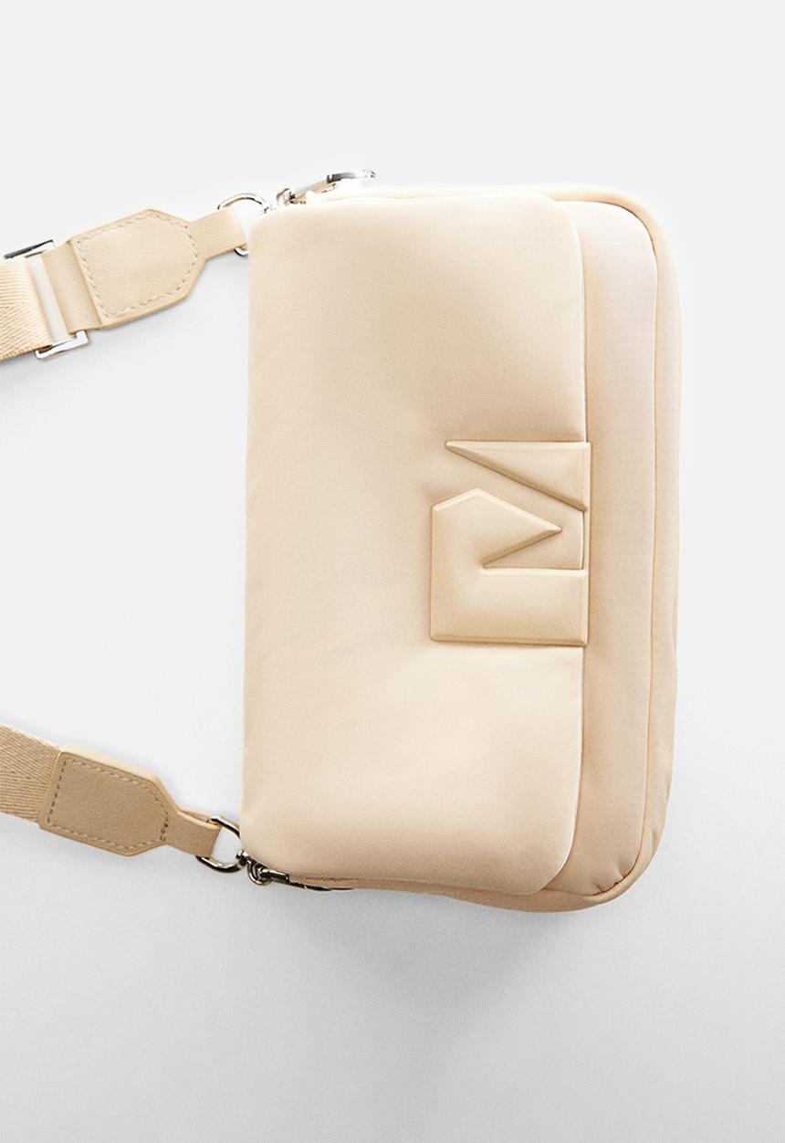 MANGO - Bag mch kenda Top handle - Natural