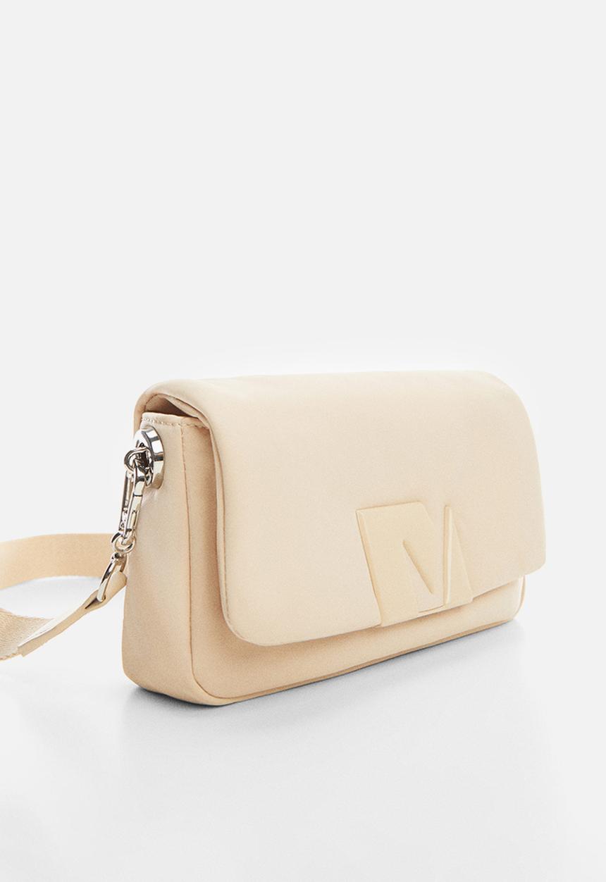 MANGO - Bag mch kenda Top handle - Natural