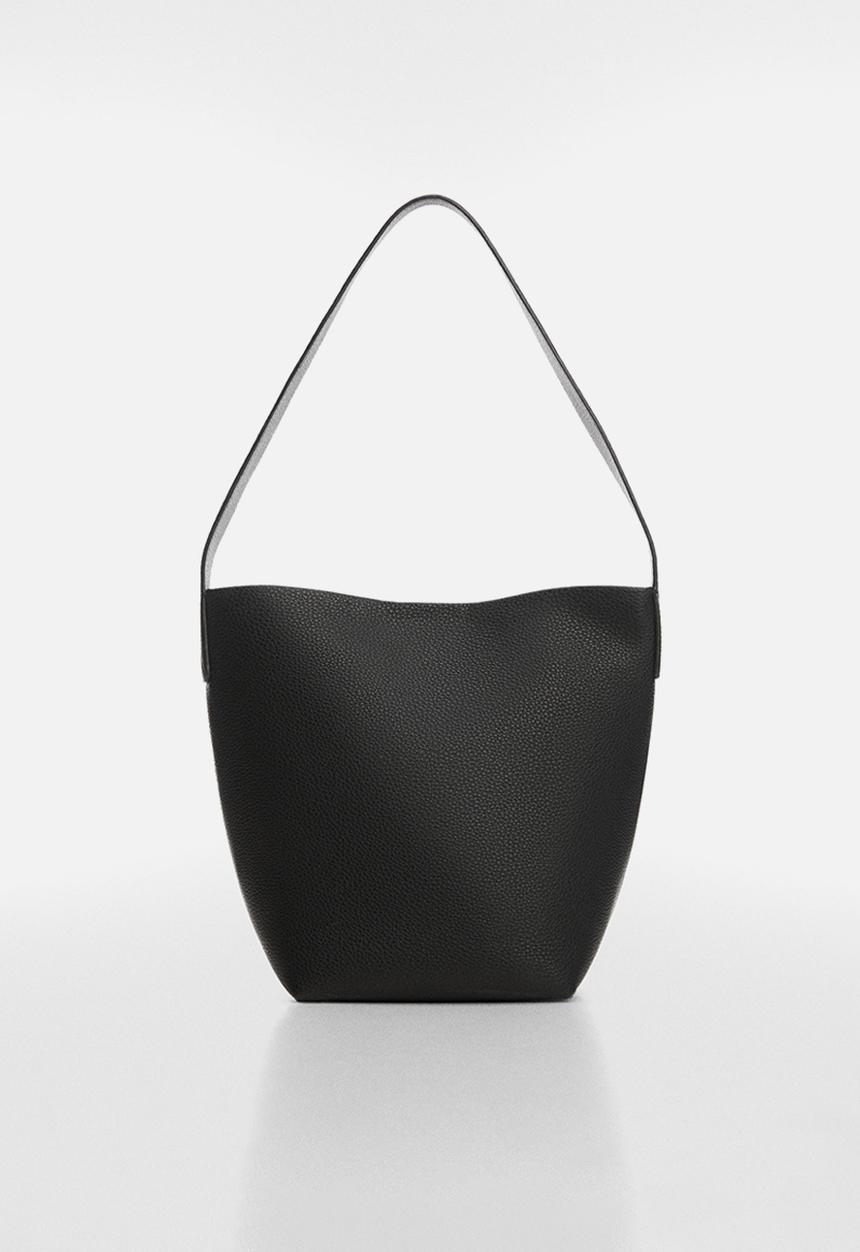 MANGO - Bag rica - black