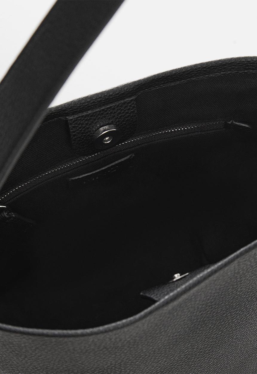 MANGO - Bag rica - black
