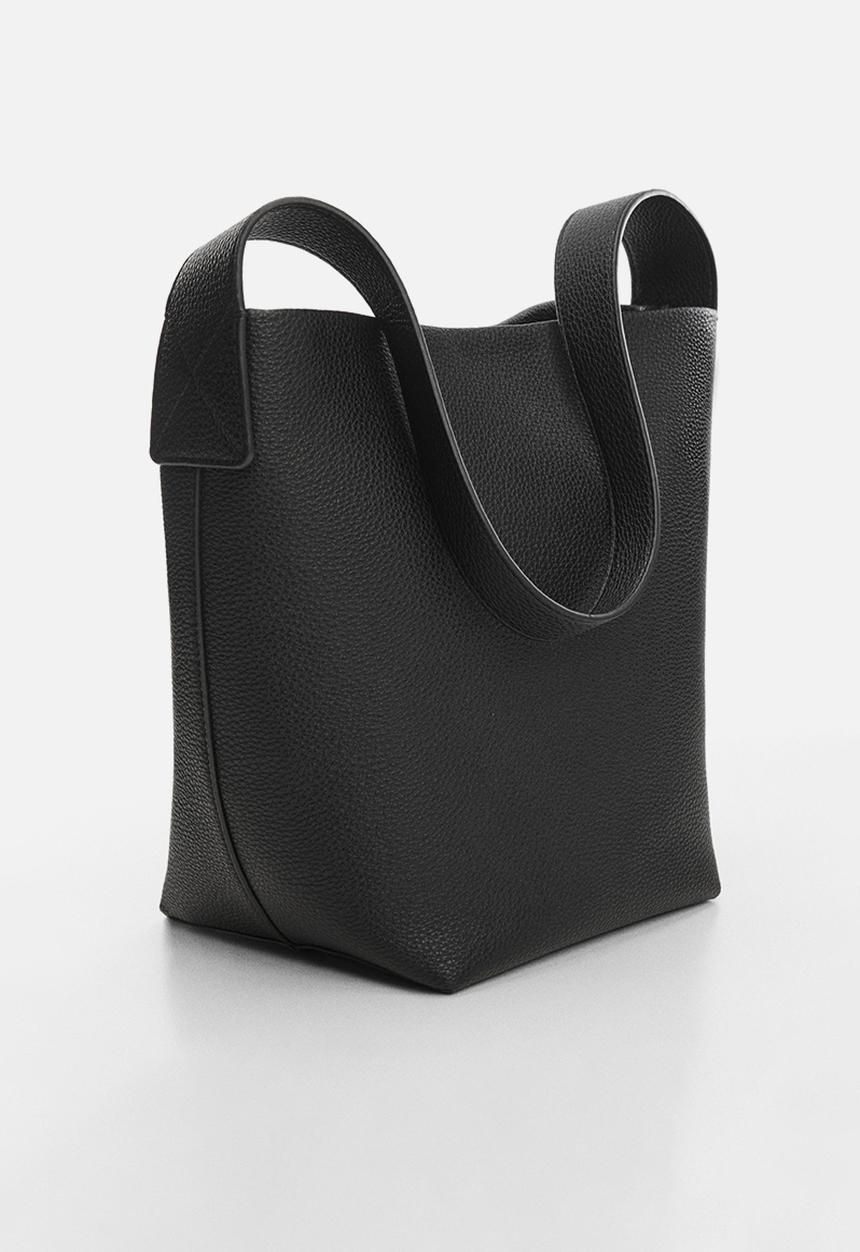 MANGO - Bag rica - black